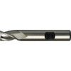 5, Short Series, Slot Drill, 2mm, 3 fl, Weldon Flat, Cobalt High Speed Steel, Uncoated thumbnail-0