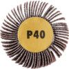 Flap Wheel, 60 x 20mm, P40, Aluminium Oxide, 6mm Shank thumbnail-1