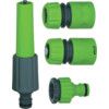 Spray Nozzle, 1/2in, Plastic Material, Grey/Green, Set of 4 thumbnail-0