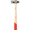 Ball Pein Hammer, 1-1/2lb, Hickory Shaft, Polished Face thumbnail-0