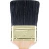 3in., Flat, Natural Bristle, Angle Brush, Handle Wood thumbnail-2