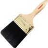 4in., Flat, Natural Bristle, Angle Brush, Handle Wood thumbnail-0