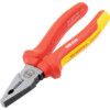 Combination Pliers, Serrated, High Carbon Alloy Steel, 180mm, VDE thumbnail-2