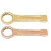 Single End, Non-Sparking Open End Slogging Spanner, 75mm, Metric thumbnail-0