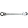 Double End, Ring Spanner, 11/16in. x 3/4in.mm/14 x 16mm/17 x 19mm/9/16in. x 5/8in.mm/E18 x E20mm/E22 x E24mm, Torx thumbnail-0