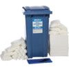 Oil Spill Kit, 240L Absorbent Capacity Per Kit, 106 x 60 x 74cm, Wheeled Bin thumbnail-0