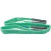 2000kg SWL, Lifting Sling, Flat, 60mm x 2m, Green thumbnail-2