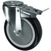 Castor, Medium Duty, Braked, Swivel, 100mm, 120kg Load Capacity thumbnail-0