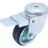 Castor, Heavy Duty, Braked, Swivel, 80mm, kg Load Capacity thumbnail-0