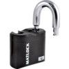 Combination Padlock, Hardened Steel, Black, 62mm Width, Weatherproof thumbnail-2