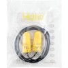 Refill Pack for Dispenser/Disposable Ear Plugs, Corded, Not Detectable, Bullet Plug Shape, 34dB, Yellow, PU, Pack of 200 Pairs thumbnail-1