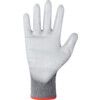 Cut Resistant Gloves, 18 Gauge Cut F, Size 11, Grey, Polyurethane Palm, EN388: 2016 thumbnail-2