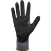 Mechanical Hazard Gloves, Black/Blue/Grey, Nylon Liner, Nitrile Coating, EN388: 2016, 4, 1, 3, 1, X, Size 6 thumbnail-2