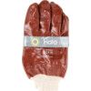 Mechanical Hazard Gloves, Red, Cotton Liner, PVC Coating, EN388: 2003, 4, 1, 1, 1, Size 8 thumbnail-3