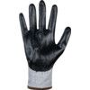 Cut Resistant Gloves, 13 Gauge Cut B, Size 11, Black & Grey, Nitrile Foam Palm, EN388: 2016, Pack of 12 Pairs thumbnail-2