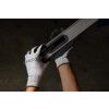 Cut Resistant Gloves, 13 Gauge Cut D, Size 6, Black & Grey, Nitrile Palm, EN388: 2016 thumbnail-1