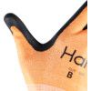 Cut Resistant Gloves, 13 Gauge Cut B, Size 8, Black & Orange, Nitrile Foam Palm, EN388: 2016 thumbnail-3