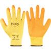 Mechanical Hazard Gloves, Orange/Yellow, Cotton/Polyester Liner, Latex Coating, EN388: 2016, 2, 1, 4, 3, X, Size 7 thumbnail-0