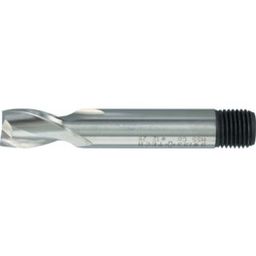 Series 28 HSS-Co 8% Threaded Shank Short Series Slot Drills - Uncoated - Metric thumbnail-0