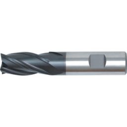 Series 95 HSS-E PM Weldon Shank 4 Flute End Mills - Peak Power Coated - Metric  thumbnail-0