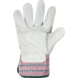 Mechanical Handling Gloves, Blue & Grey thumbnail-1