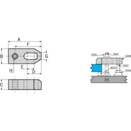  CC06 - Tapped End Plain Clamp thumbnail-1