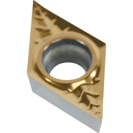 DCGX 070204-ALC, Turning Insert, Grade K10C, Carbide, 55° Rhombic