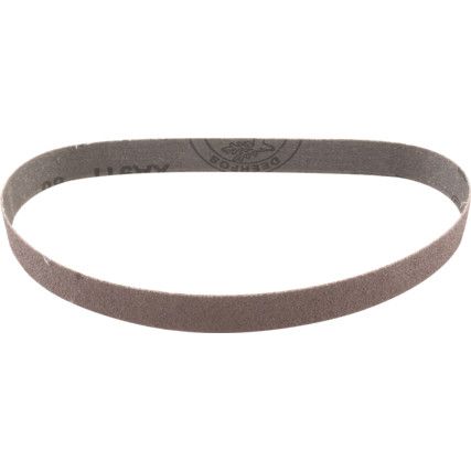 XA911, Coated Belt, 20 x 520mm, P80, Aluminium Oxide