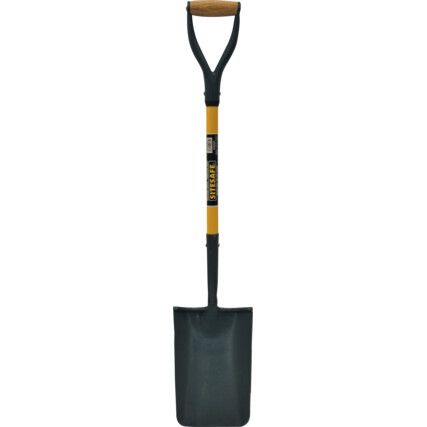 Trenching Shovel, Carbon Steel, D-Grip, 985mm