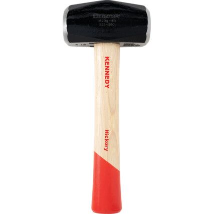 Lump Hammer, 4lb, Wood Shaft, Waxed Shaft