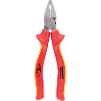 Combination Pliers, 180mm, Serrated