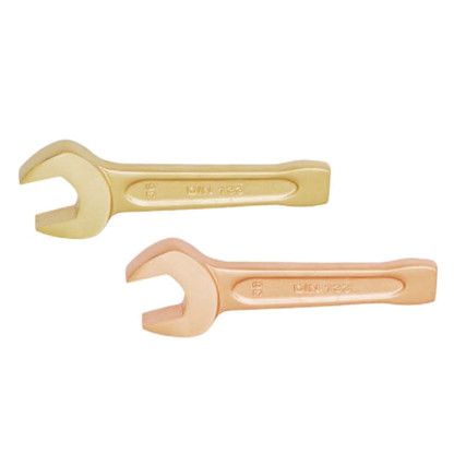 Single End, Non-Sparking Open End Slogging Spanner, 17mm, Metric