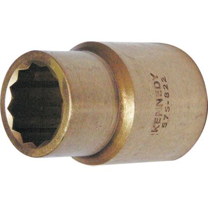 3/4in. Drive,  Non-Sparking Socket, 30mm,  Metric