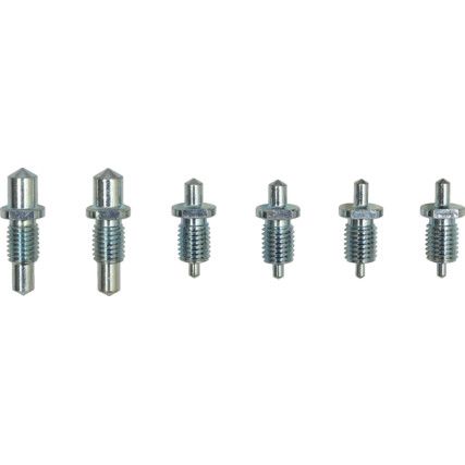 Single End, Spanner Pins, 2.5mm & 4mm, Metric