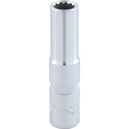 1/4in. Drive,  Bi-Hexagon Socket, 7mm,  Metric,  12 Point