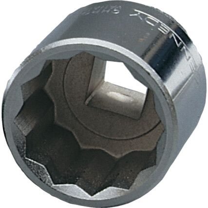 1in. Drive,  Bi-Hexagon Socket, 2-5/8in. A/F,  Imperial,  12 Point