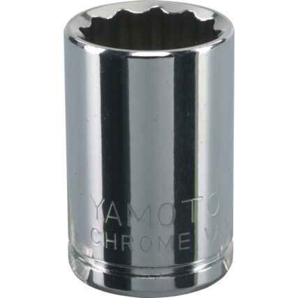 3/8in. Drive,  Bi-Hexagon Socket, 11mm,  Metric,  12 Point