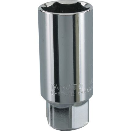 3/8in. Drive,  Hexagon Socket, M14,  Metric,  6 Point