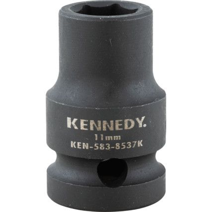 11mm Impact Socket 1/2" Square Drive