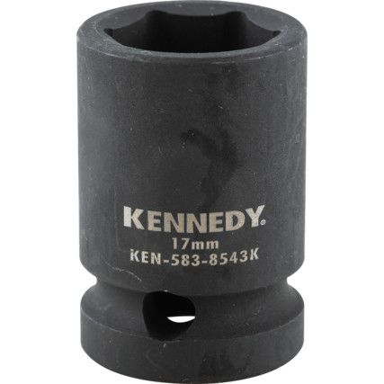 17mm Impact Socket 1/2" Square Drive