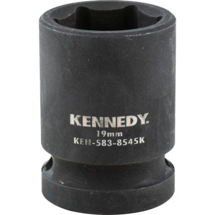 19mm Impact Socket 1/2" Square Drive