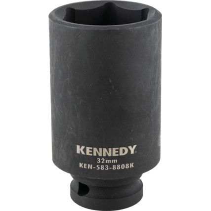 32mm DEEP IMPACT SOCKET 1/2" SQ DR