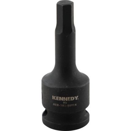 6mm Hex Driver Impact Socket 3/8" Square Drive