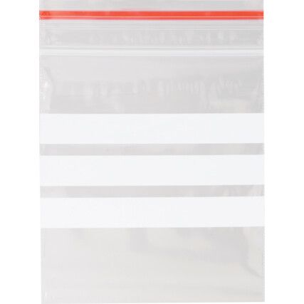 3"x3.25" Write-On Grip seal Bags, PK-1000