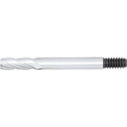 HSS Threaded Shank Multi Flute End Mills - Metric thumbnail-0