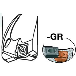 CoroDrill® 880-C-LM Drilling Insert Grade 1044 
 thumbnail-1