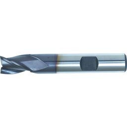 Series 05 HSS-Co 8% 3 Flute Weldon Shank Short Series Slot Drills - TiALN Coated - Metric thumbnail-0