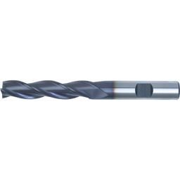 Series 07 HSS-Co 8% 3 Flute Weldon Shank Long Series Slot Drills - TiALN Coated - Metric  thumbnail-0