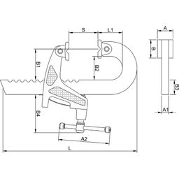 Standard Duty Rack Clamps thumbnail-1