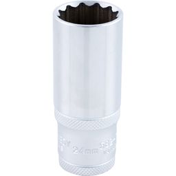 Bi-Hexagon Deep Sockets, Metric, 1/2" thumbnail-3